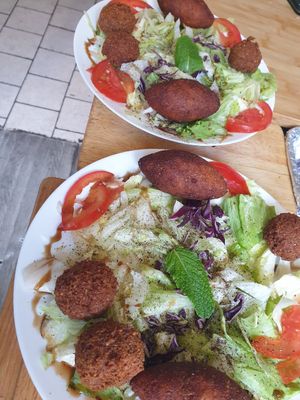 Mixte kebés Falafels Végan at Le Levantin in Clermont-ferrand