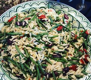 Orso with french beans and capers salad at The Cheese Shop in Tralee