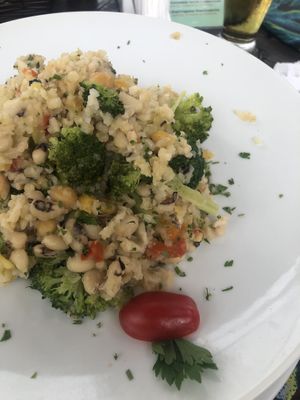 Risotto at Manjericão in Ilhabela