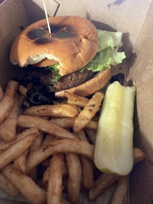 Beyond Death Burger   at North Coast Brewing Co in Fort Bragg