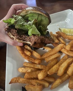 Look at all that avocado 🥑  at North Coast Brewing Co in Fort Bragg