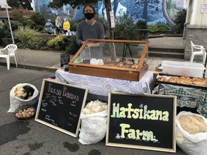 Natalie Fisher runs the stand. She also takes private orders   at Hatsikana Farmstand in Cottage Grove