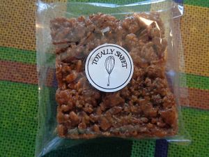 Peanut Butter Crunch Bar. Gluten-free.  Made with cocoa crispies. at Totally Sweet in Cleveland