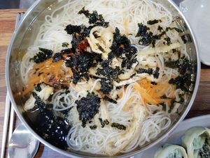 Janchi Guksu 잔치국수 at Daom Noodle 다옴국수 in Seoul