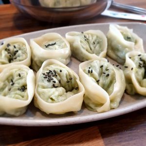 dumplings are great but need to stress want vegan at Daom Noodle 다옴국수 in Seoul