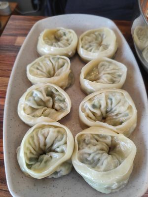 Vegan dumpling 😋 at Daom Noodle 다옴국수 in Seoul