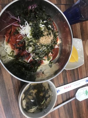 Bibimguksu  at Daom Noodle 다옴국수 in Seoul
