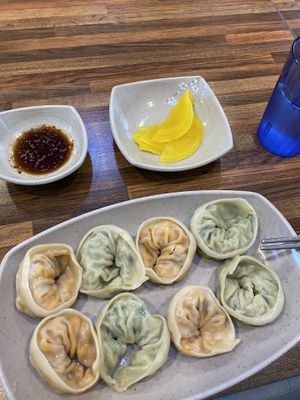 Vegetarian dumplings   at Daom Noodle 다옴국수 in Seoul