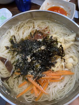 Traditional noodle   at Daom Noodle 다옴국수 in Seoul