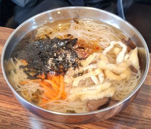 Vegan Noode Soup 비건잔치국수 at Daom Noodle 다옴국수 in Seoul