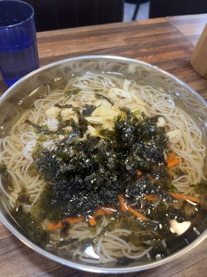 Traditional Korean Noodles  at Daom Noodle 다옴국수 in Seoul