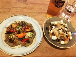 Delicious vegan tapas at The Malago in Bristol