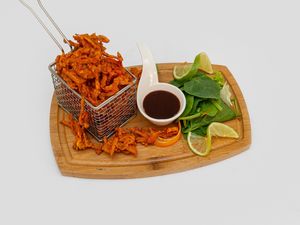 Vegan onions bhaji   at Haweli of Ealing in West London