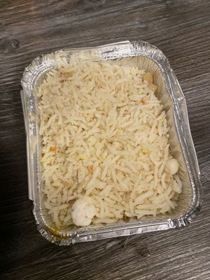 Coconut rice  at Haweli of Ealing in West London