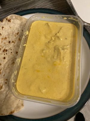 Vegan Korma  at Haweli of Ealing in West London