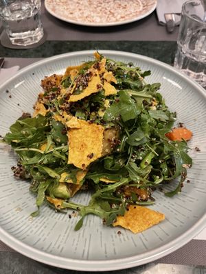 Amazing quinoa salad!! Thanks for this amazing food🔥 at Cafe Central in Ayia Napa