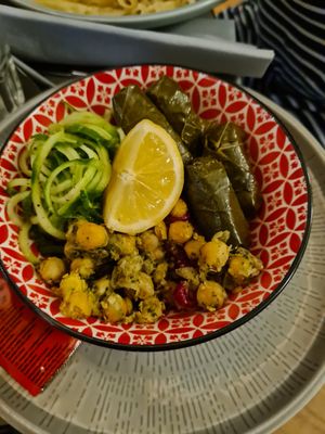 Dolmades at Cafe Central in Ayia Napa