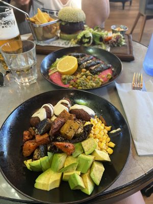 Buddha bowl   at Cafe Central in Ayia Napa