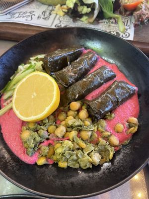 Dolmades   at Cafe Central in Ayia Napa