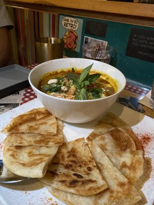 Laksa cha cha chaaaaaaa at Veggie4Love in Hong Kong Island