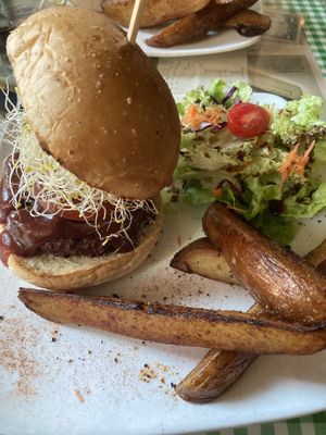 Potato wedges   at Veggie4Love in Hong Kong Island