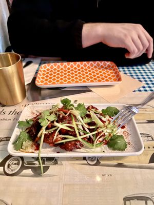 Korean Fried Chicken  at Veggie4Love in Hong Kong Island