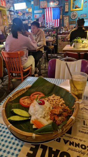 Indonesians rendang, not too spicy! at Veggie4Love in Hong Kong Island