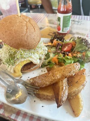 Ranch 99 sandwich set   at Veggie4Love in Hong Kong Island