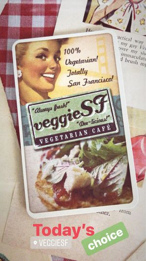 Biz card at Veggie4Love in Hong Kong Island