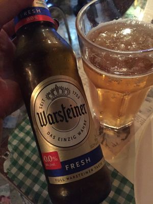 Non alcoholic beer  at Veggie4Love in Hong Kong Island