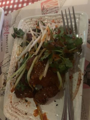 Chick’n wings at Veggie4Love in Hong Kong Island