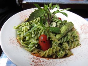 pasta at Veggie4Love in Hong Kong Island