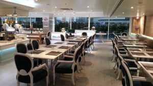 starting area at Coco's Cafe at Lotus Hotel in Bangkok