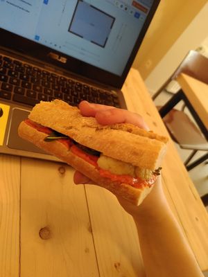  at Taylor's Cafe in Brussels