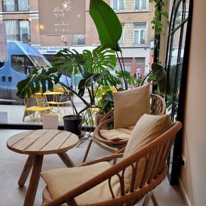 Interior at Taylor's Cafe in Brussels