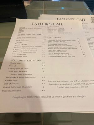  at Taylor's Cafe in Brussels