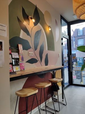 Déco at Taylor's Cafe in Brussels