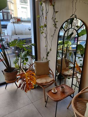 Déco at Taylor's Cafe in Brussels