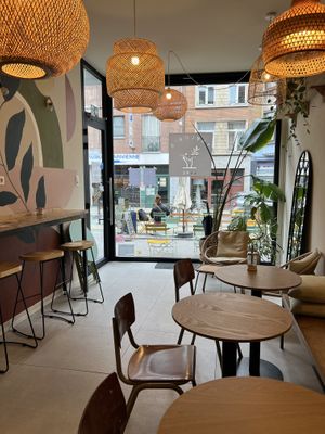   at Taylor's Cafe in Brussels