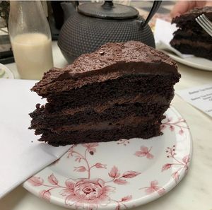   at Barker Tea House in Cardiff