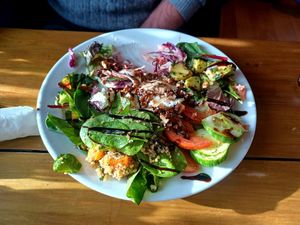  at Riverside Cafe in Newcastle Emlyn