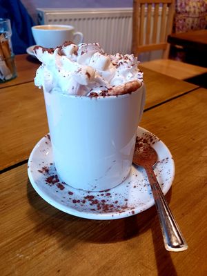  at Riverside Cafe in Newcastle Emlyn