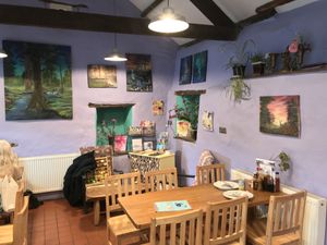 Great place for a relaxing meal. at Riverside Cafe in Newcastle Emlyn