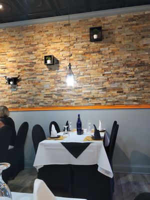 Inside at Aroma Indian Cuisine in Naples