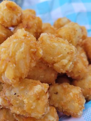 Tater tots   at Monty's Good Burger - Culver City in Culver City