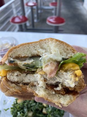   at Monty's Good Burger - Culver City in Culver City