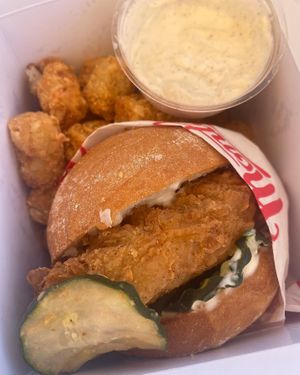   at Monty's Good Burger - Culver City in Culver City