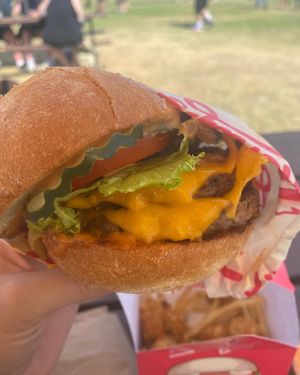   at Monty's Good Burger - Culver City in Culver City