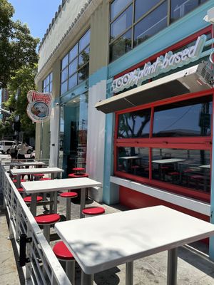 Outdoor Seating   at Monty's Good Burger - Culver City in Culver City