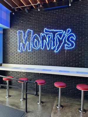 More Indoor Seating   at Monty's Good Burger - Culver City in Culver City